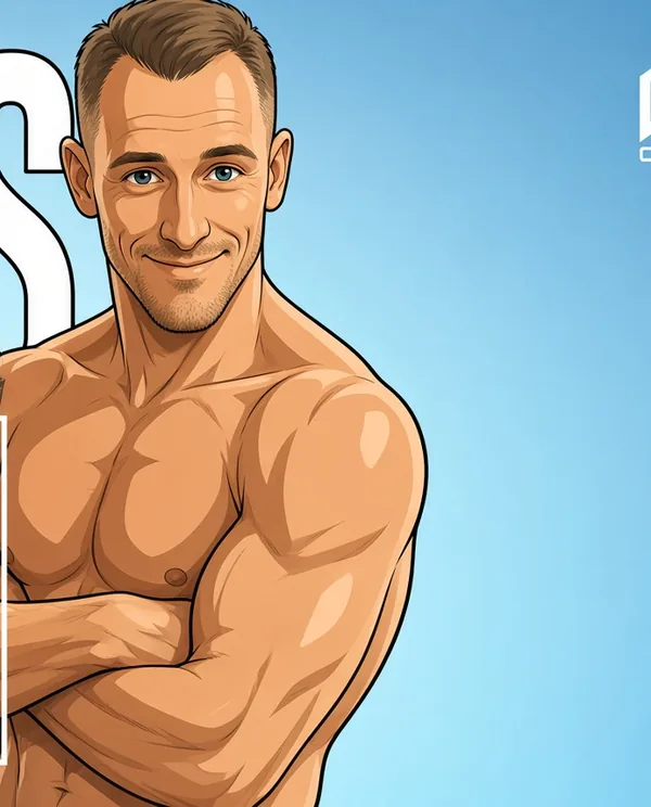 ChrisLiam – gezeichnetes Porträt des deutschen Amateur-Models