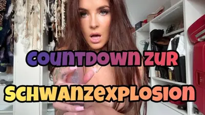 Handjob-Countdown mit Dirty Talk bis zur Explosion