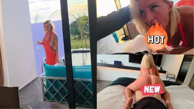 Luxushotel, Terrassentür offen und ein harter Fremdfick