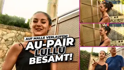 Au-pair auf Malle, blank und ohne Gummi